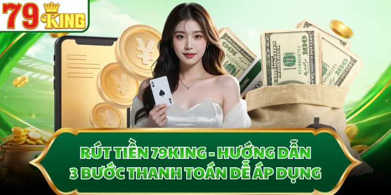 Rút Tiền 79KING - Hướng Dẫn 3 Bước Thanh Toán Dễ Áp Dụng